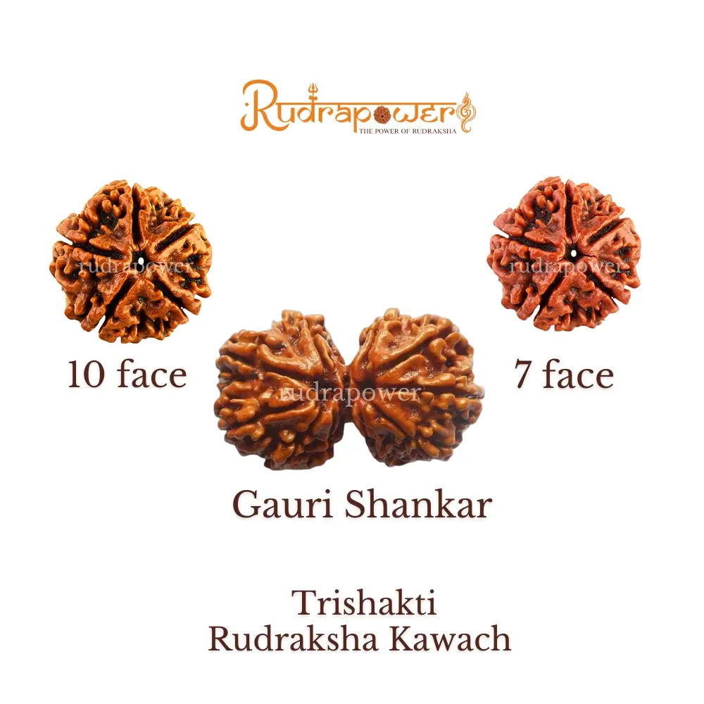 Trishakti Rudraksha Kawach